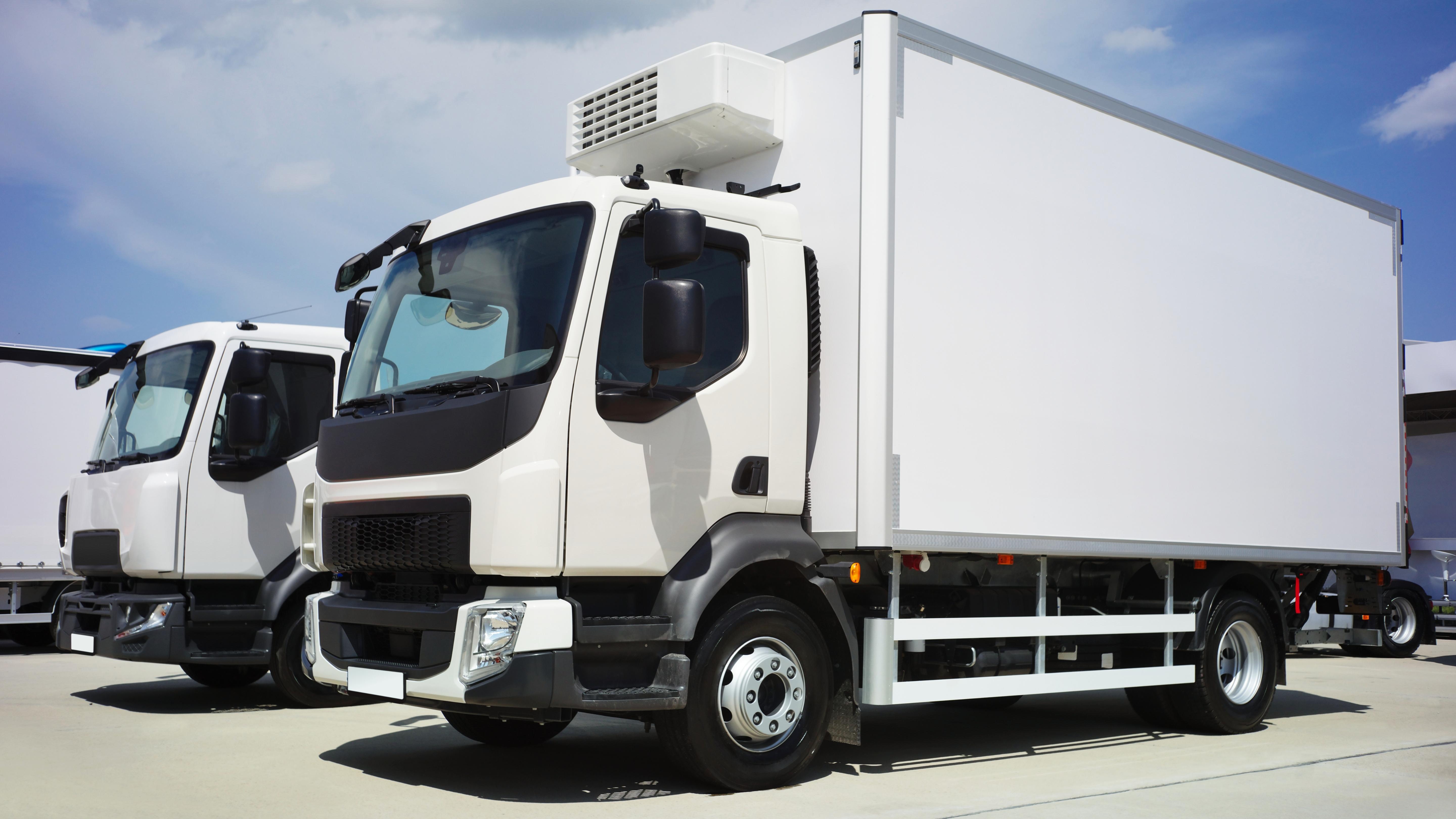 Van mockup, Delivery Van Mockup. Truck mock up, Cargo Express Van